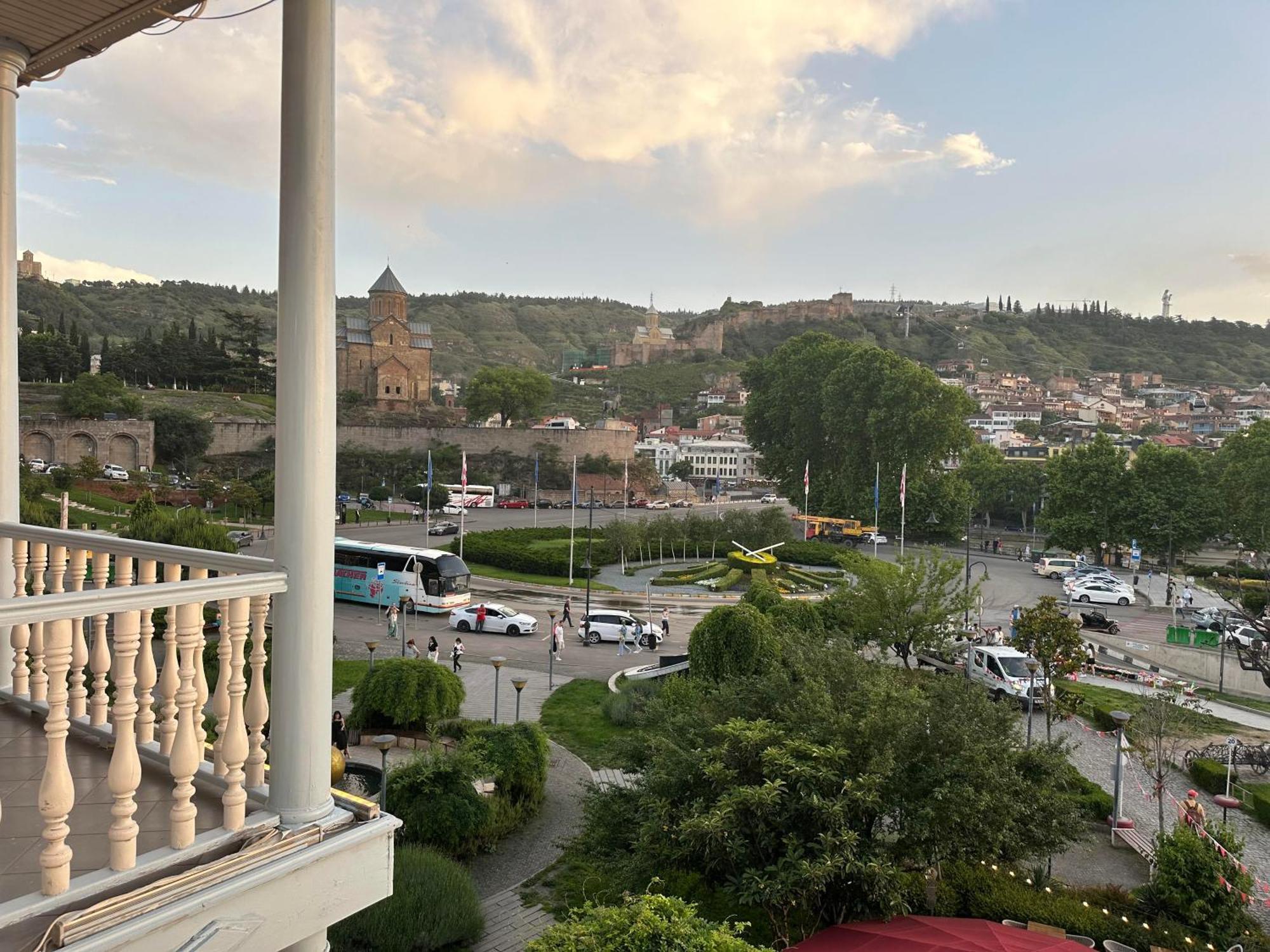 Hotel Rike Park Tiflis Exterior foto